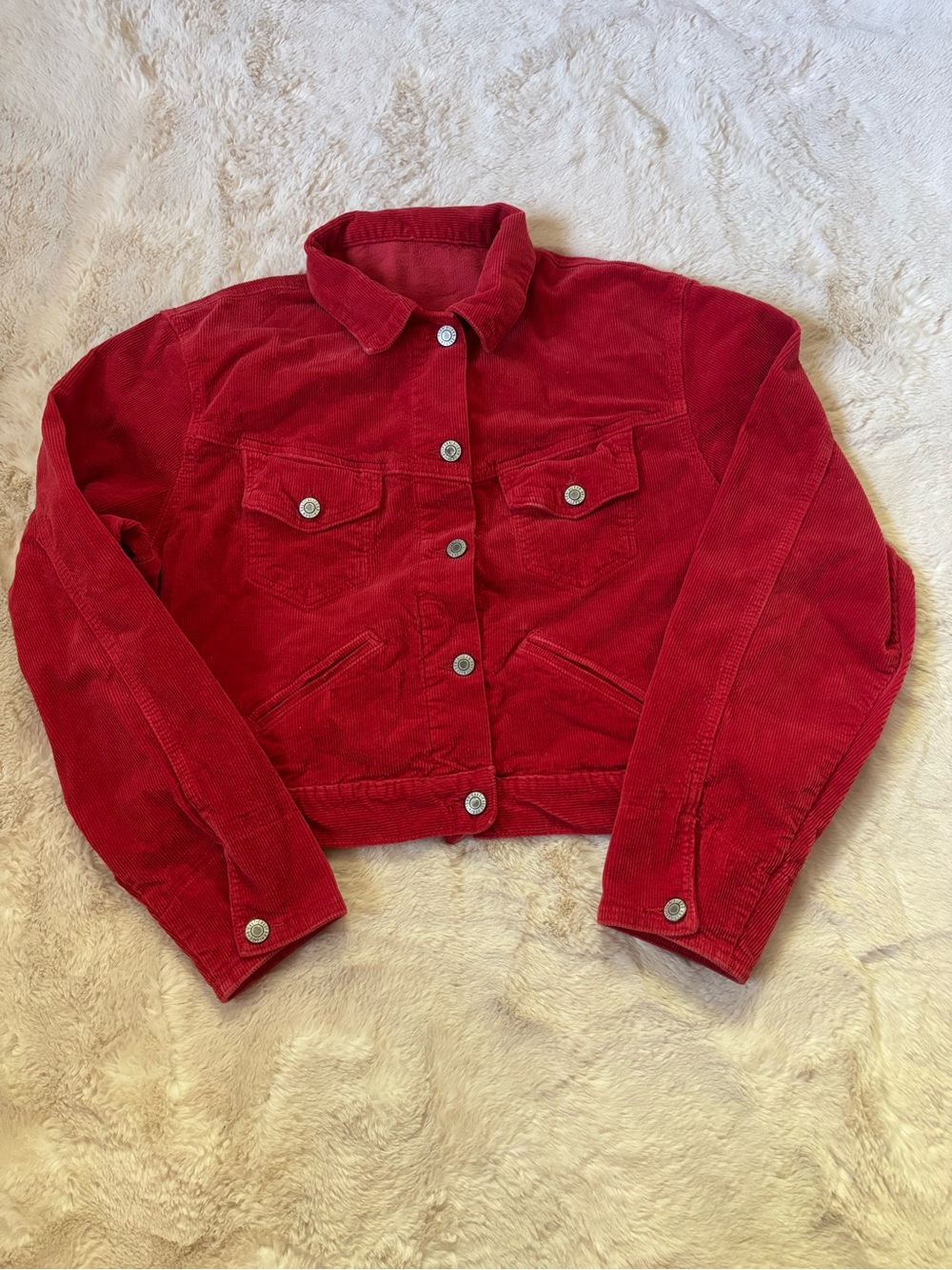 John Galt / Brandy Melville Red Corduroy Jacket